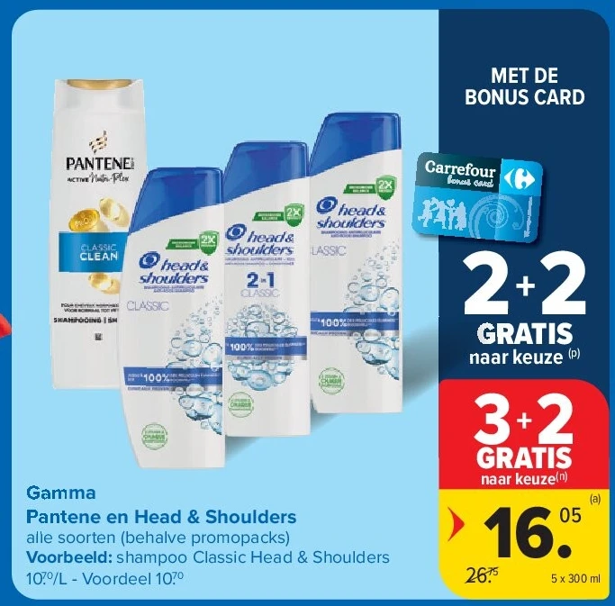 Gamma Pantene en Head & Shoulders