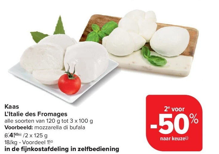 Kaas L’Italie des Fromages
