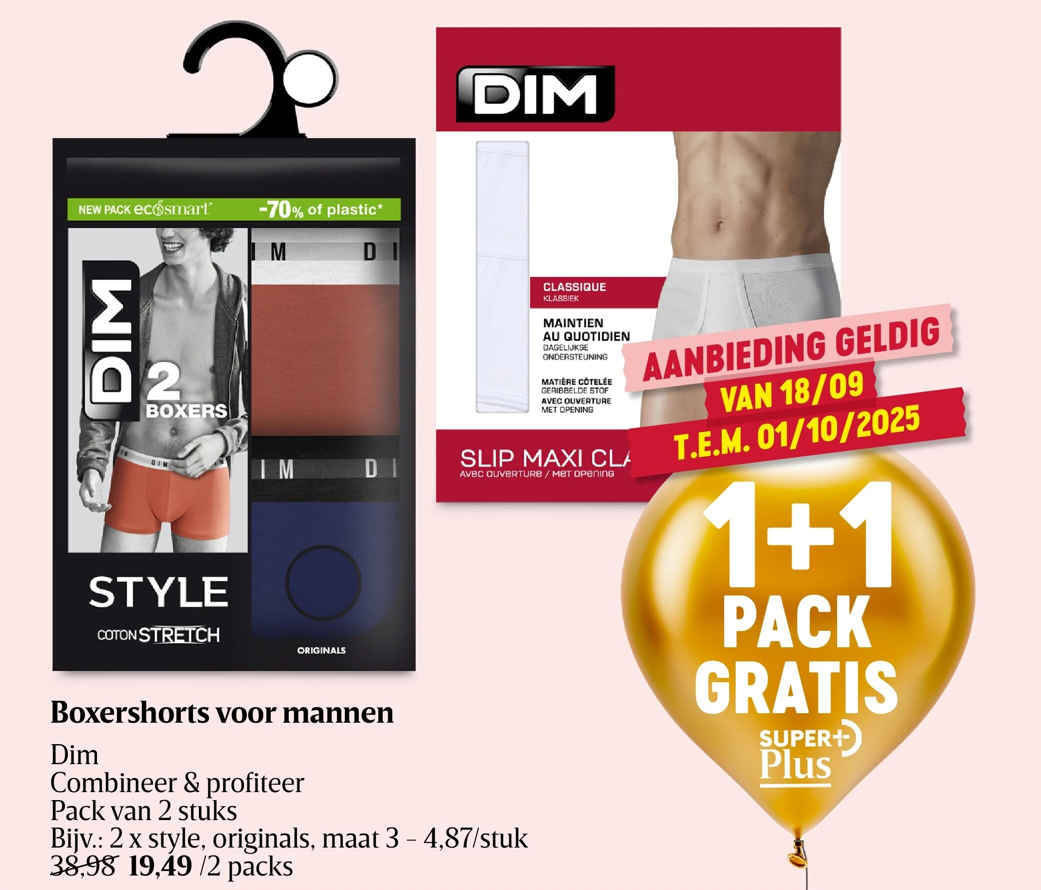 Boxershorts voor mannen