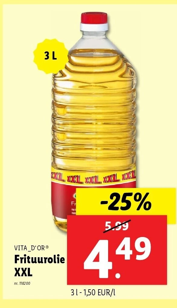 Frituurolie XXL