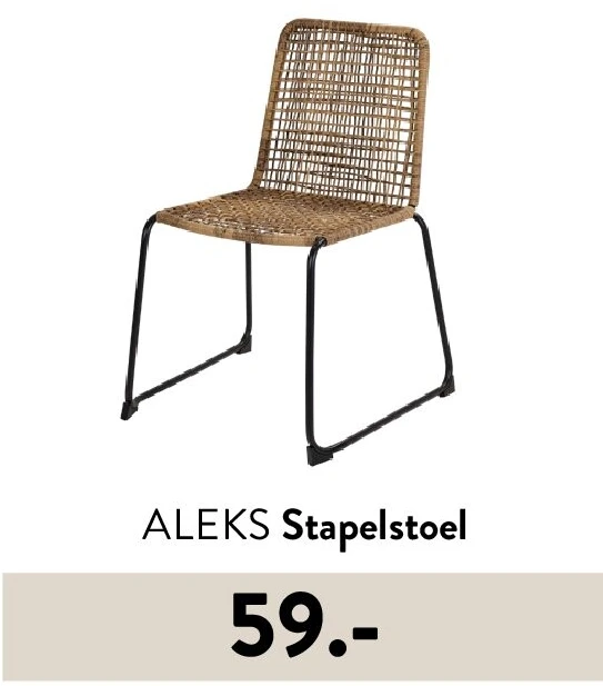 ALEKS Stapelstoel