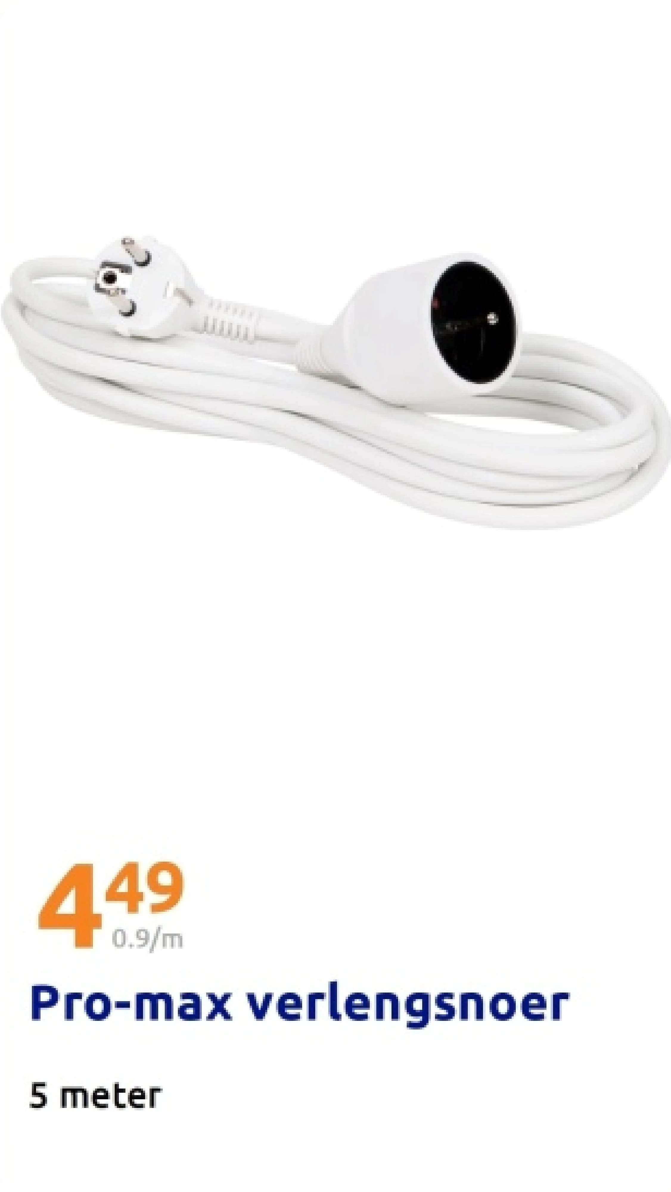 Pro-max verlengsnoer