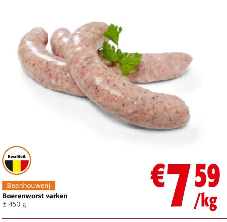 Boerenworst varken