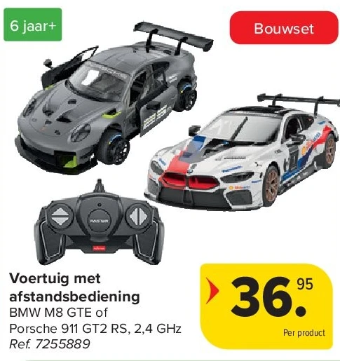 Voertuig met afstandsbediening