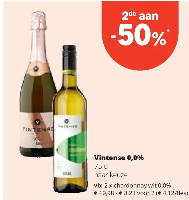 Vintense 0,0% chardonnay wit 0,0%
