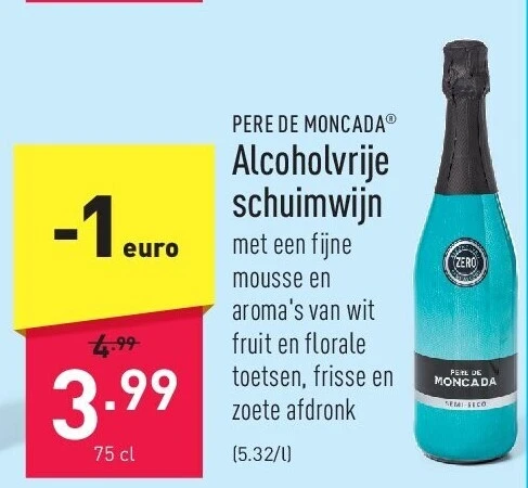 Alcoholvrije schuimwijn