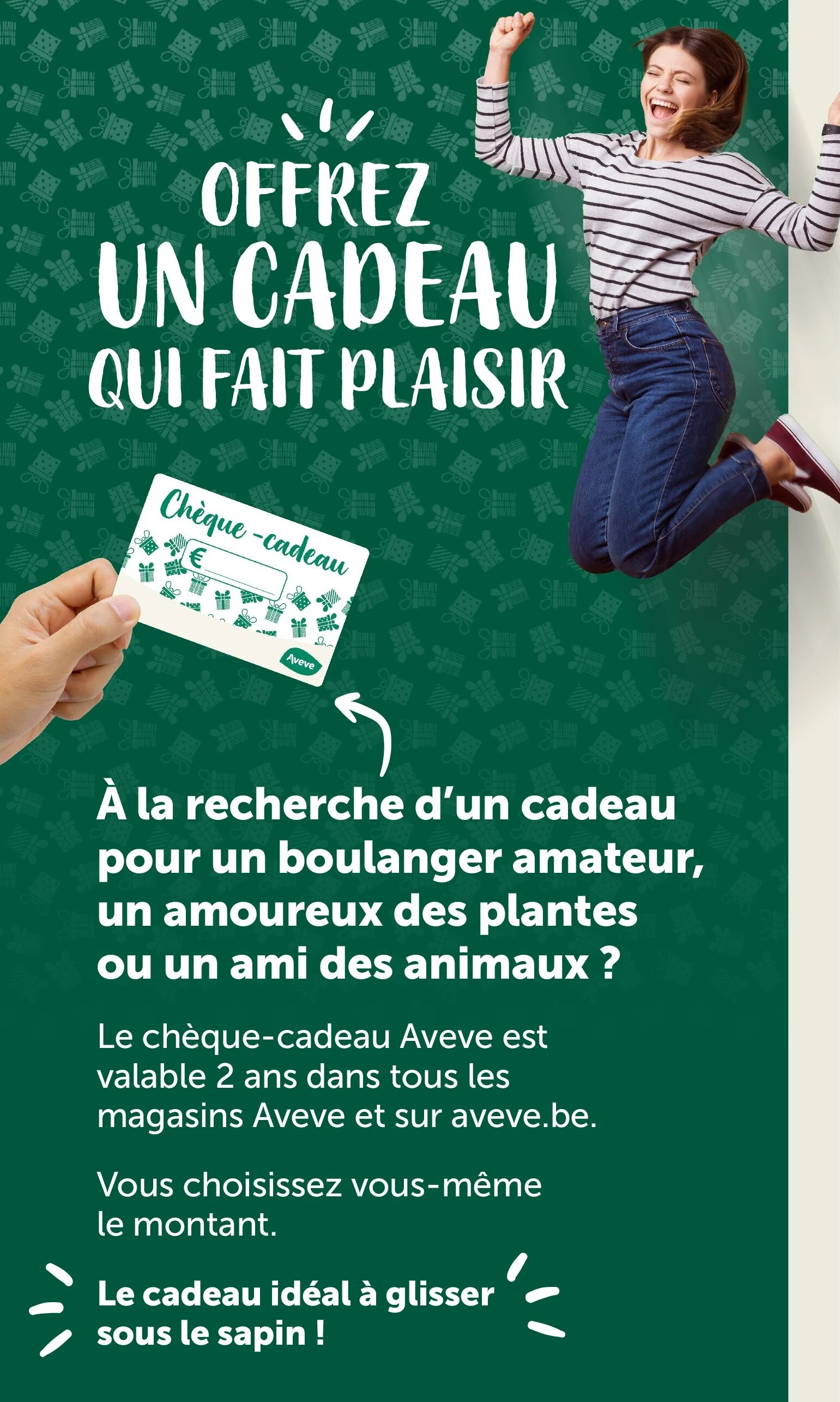 Offrez un cadeau qui fait plaisir