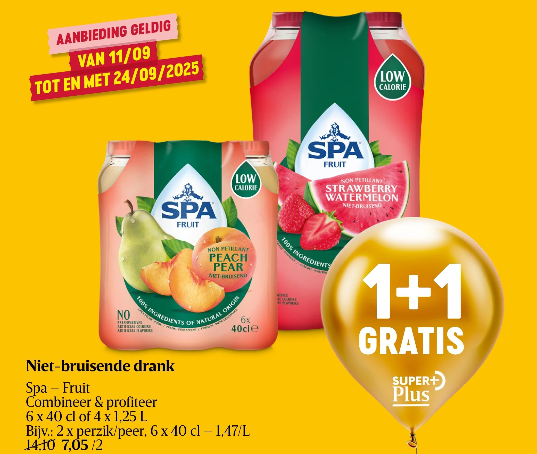 Niet-bruisende drank