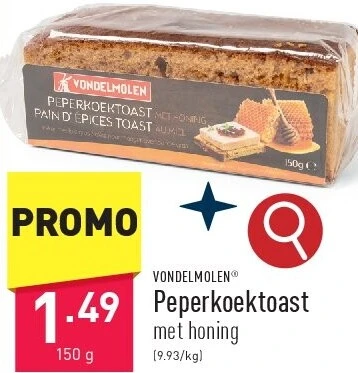Peperkoektoast