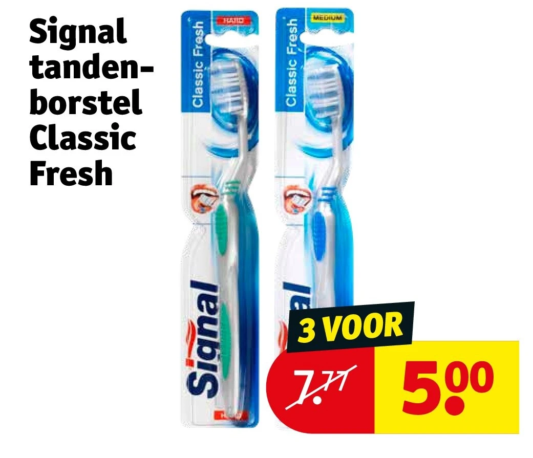 Signal tandenborstel Classic Fresh