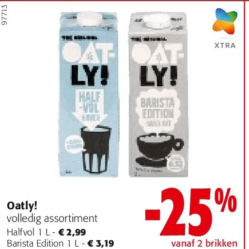 Oatly! Halfvol 1 L