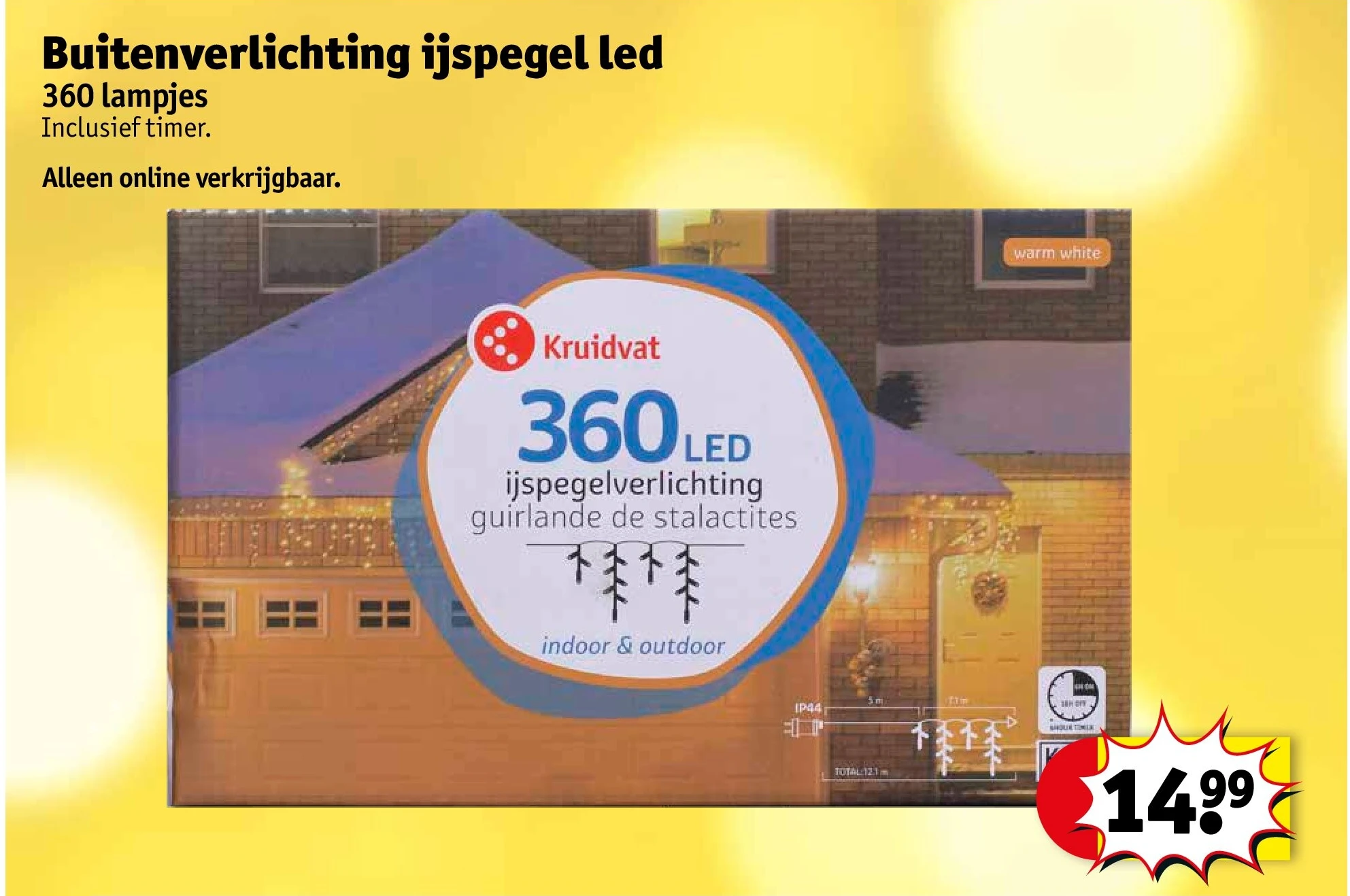 Buitenverlichting ijspegel led