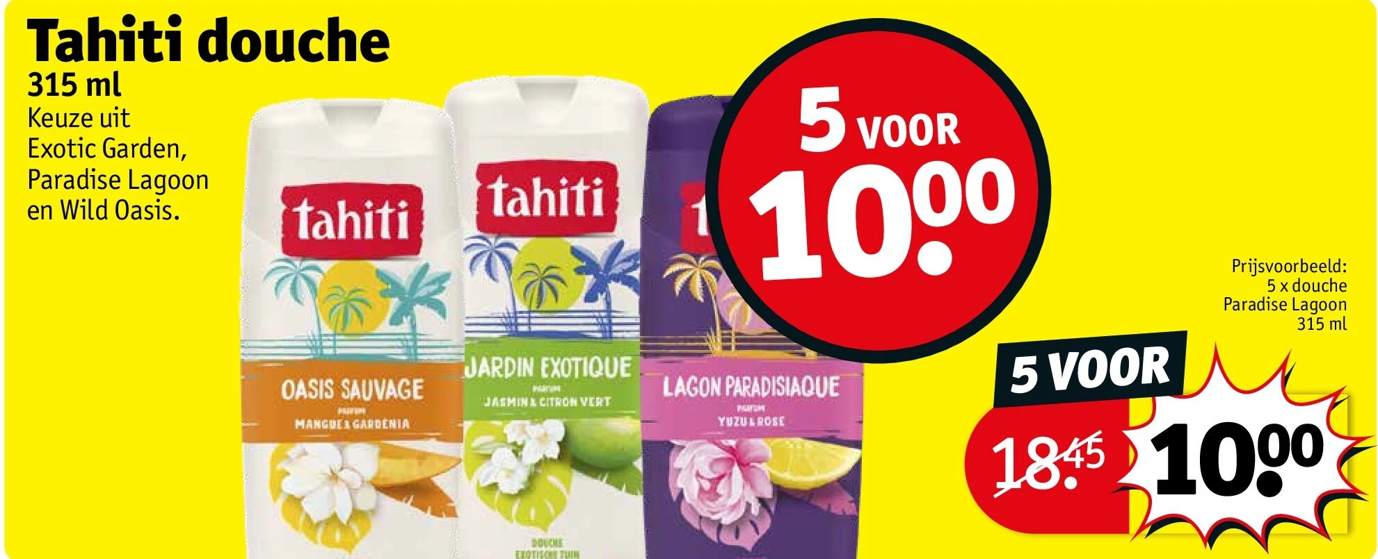 Tahiti douche