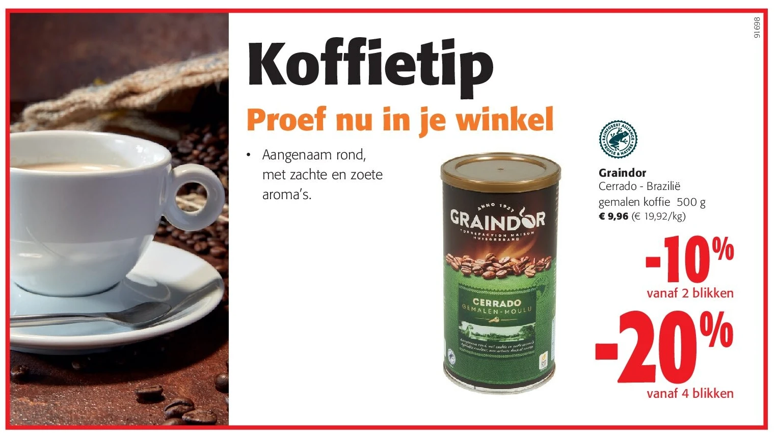 aindor Cerrado - Brazilië gemalen koffie 500 g