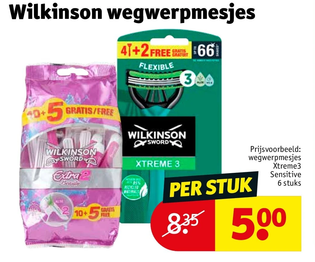 Wilkinson wegwerpmesjes