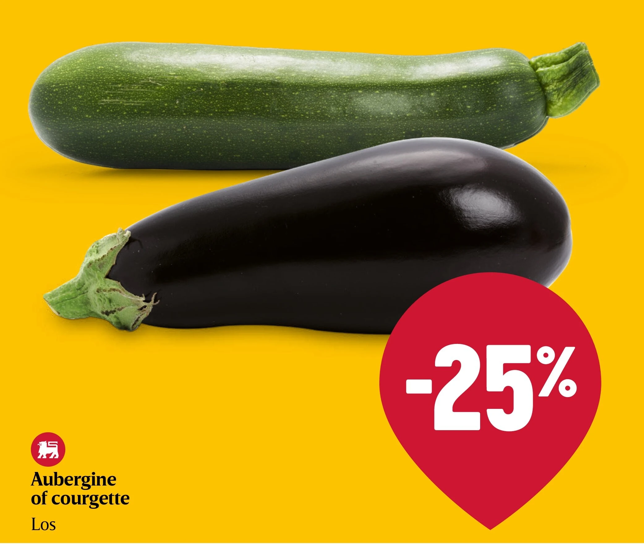Aubergine of courgette