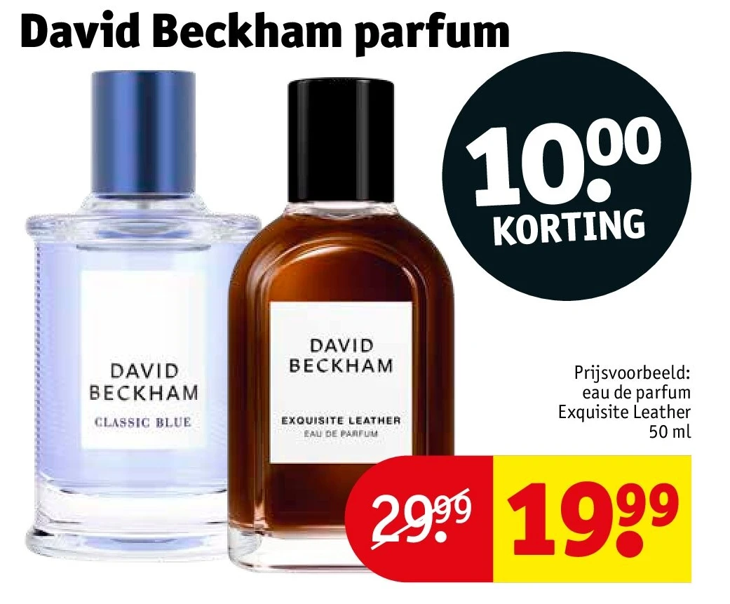 David Beckham parfum