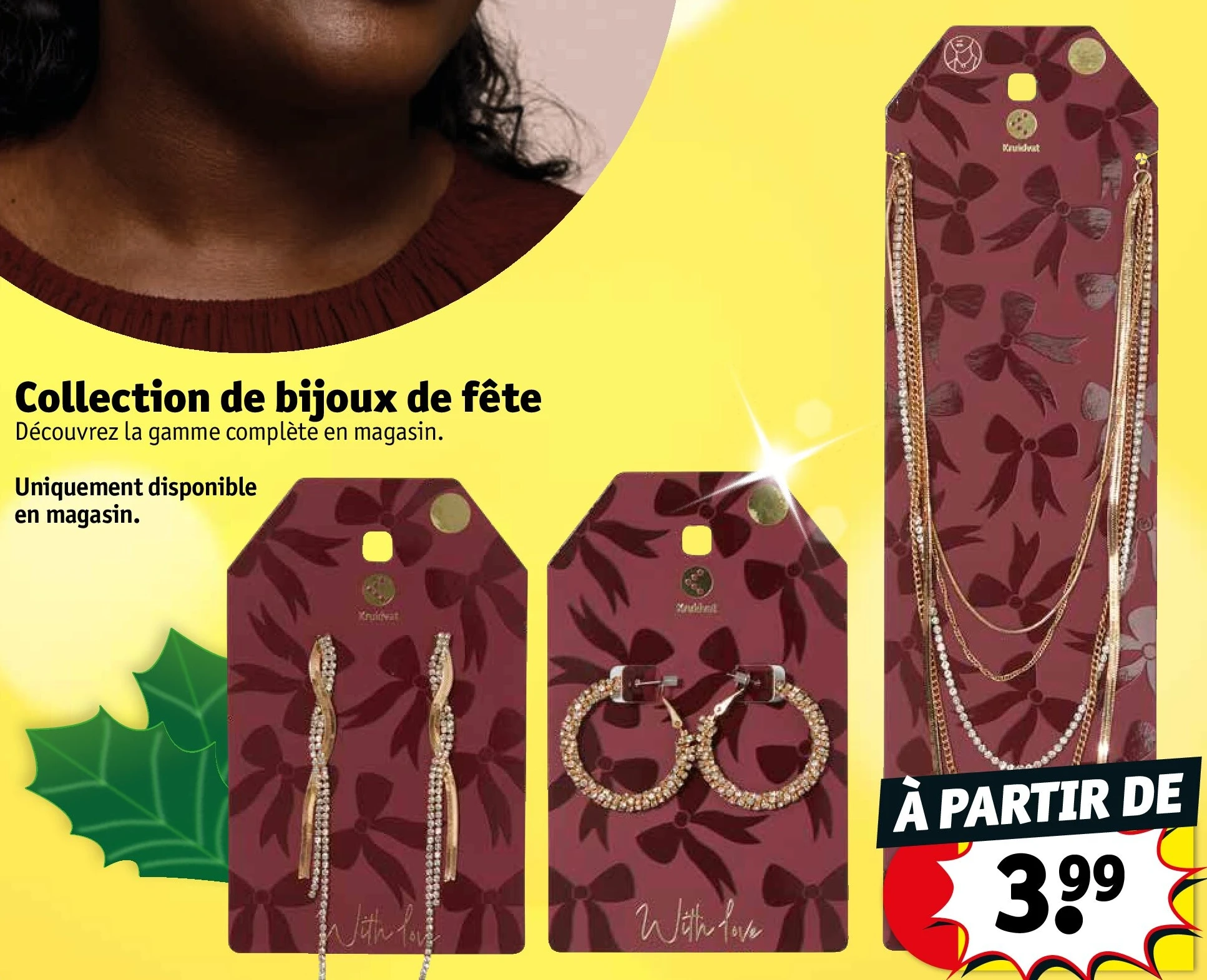 Collection de bijoux de fête