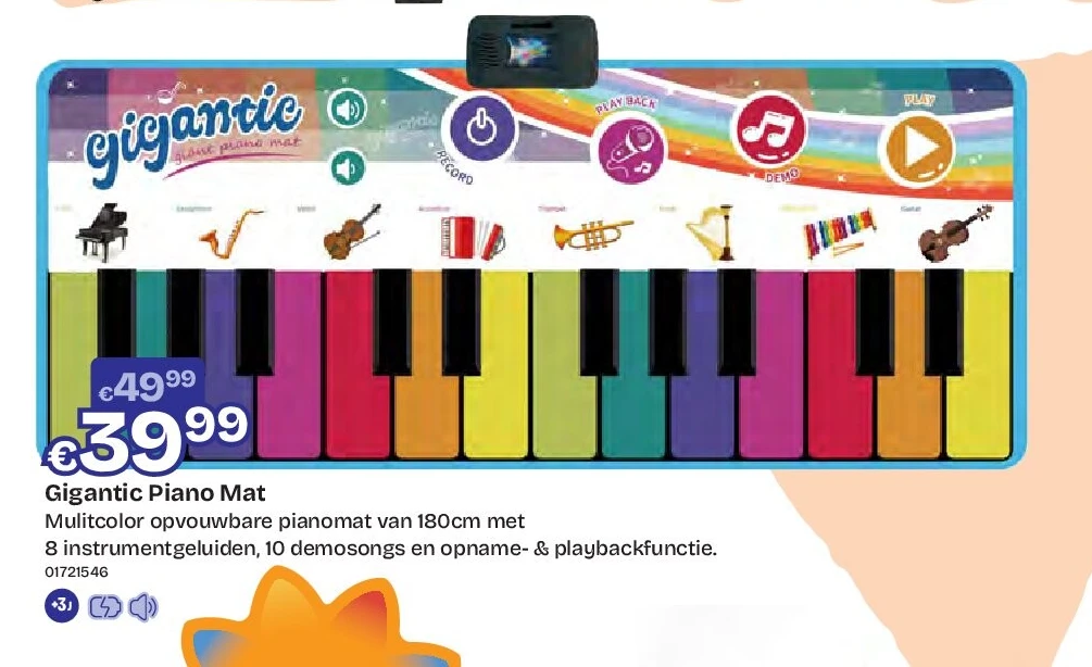 Gigantic Piano Mat