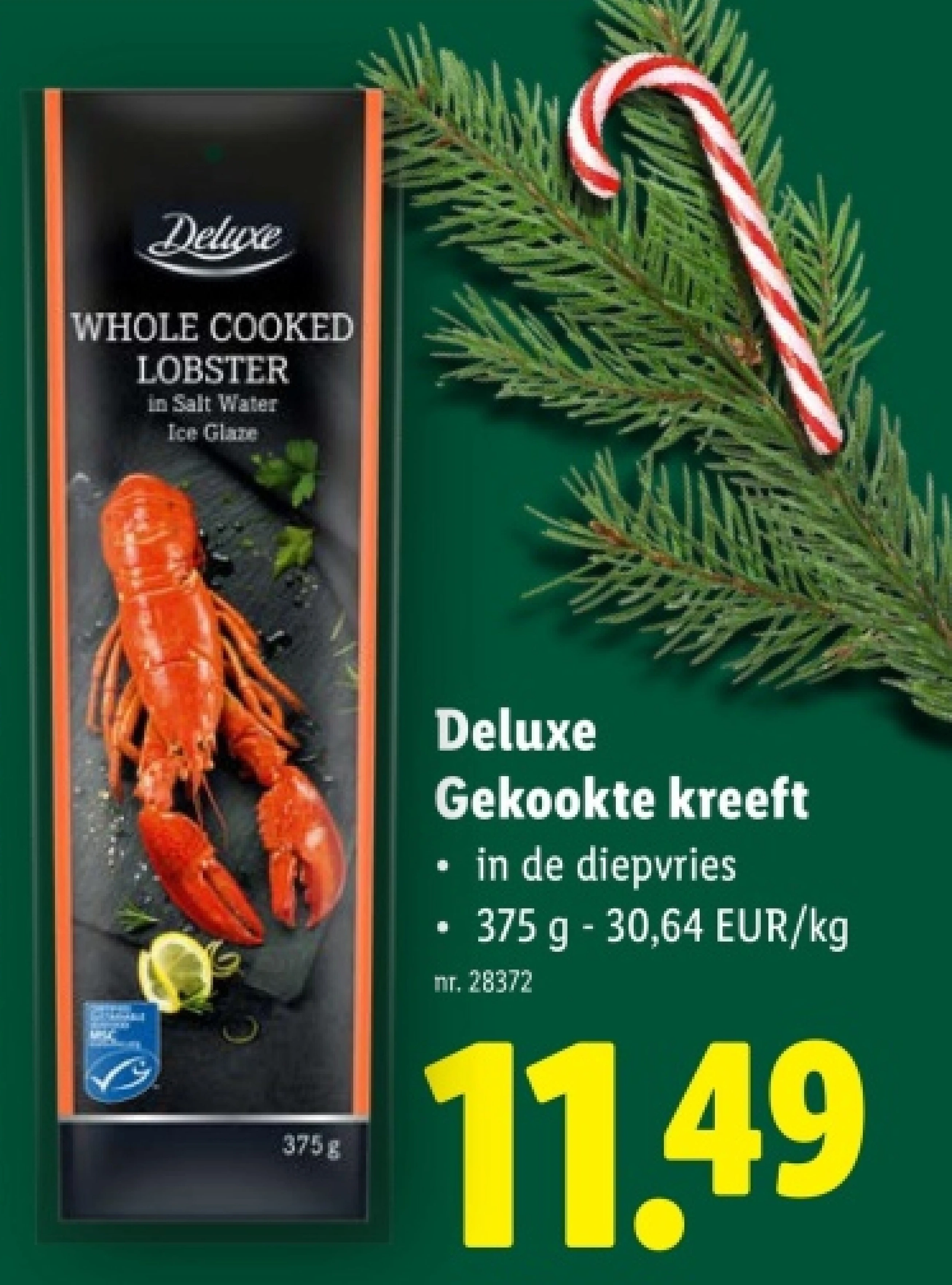 Gekookte kreeft