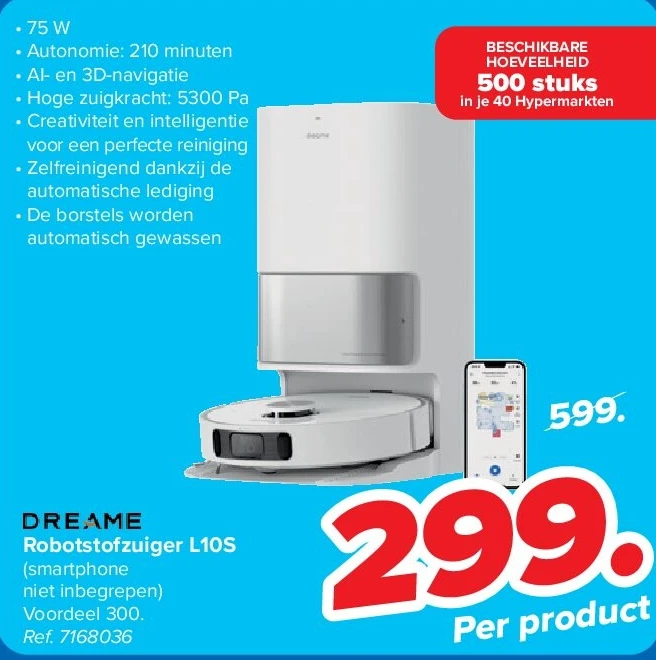 Robotstofzuiger L10S