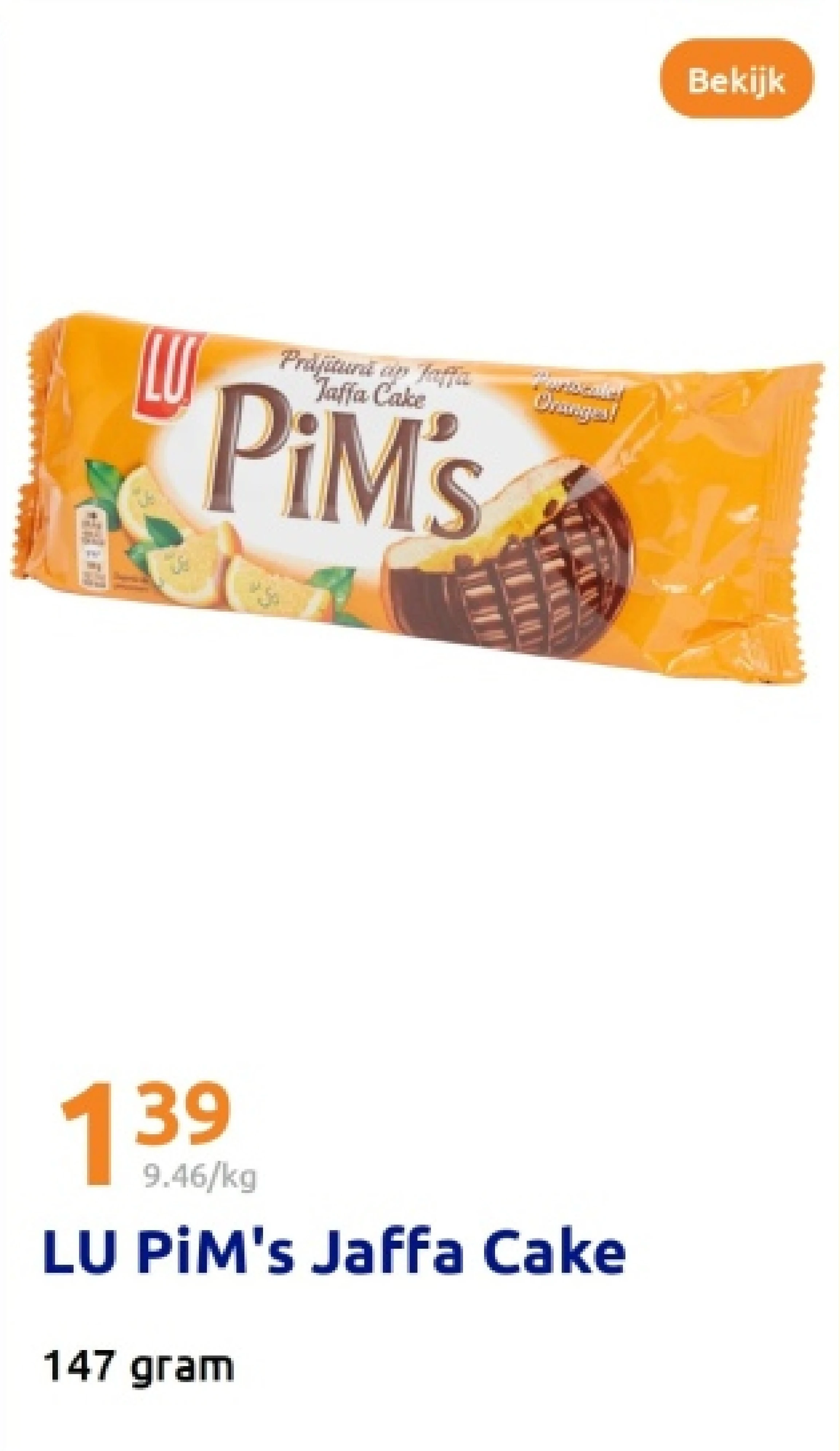LU PIM's Jaffa Cake
