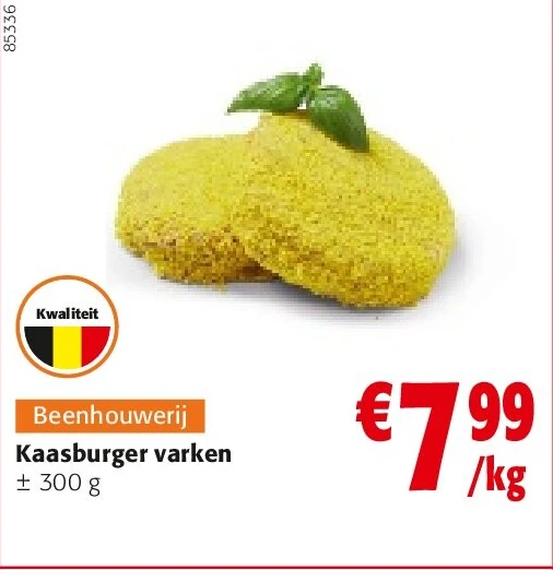 Kaasburger varken