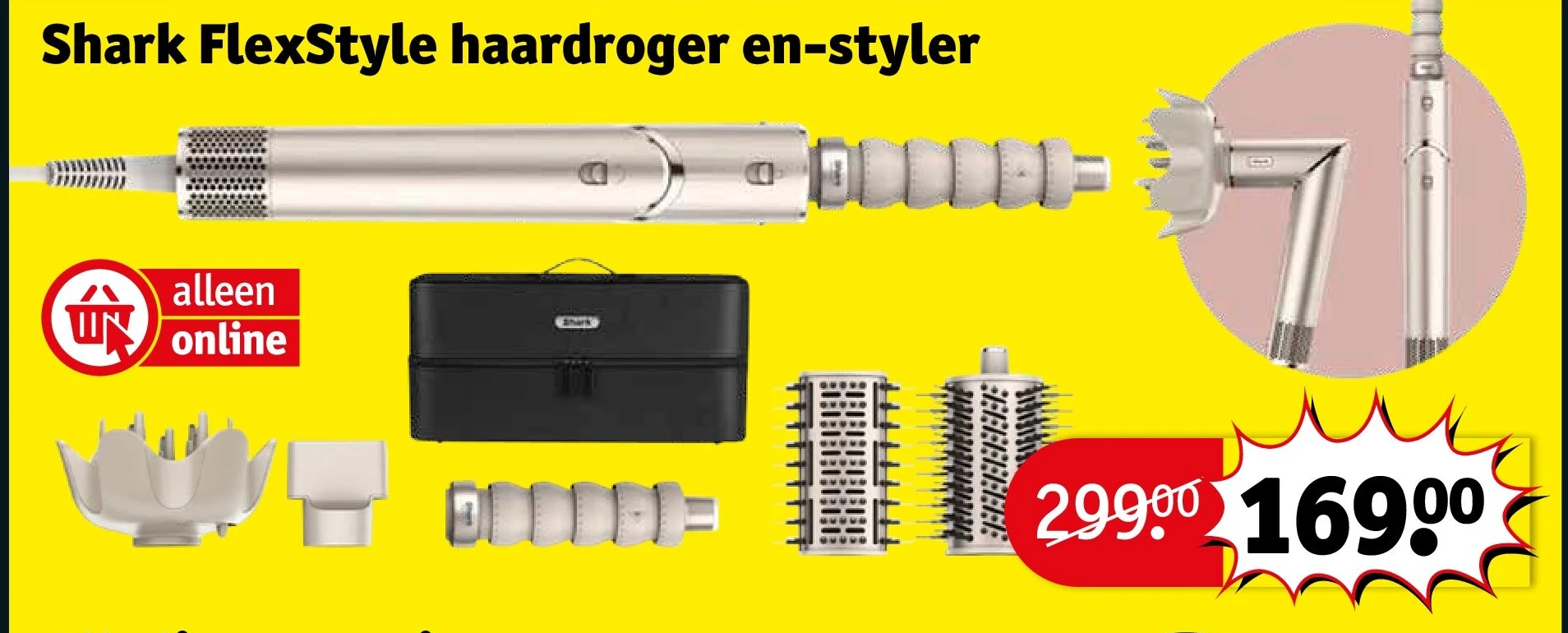 Shark FlexStyle haardroger en-styler