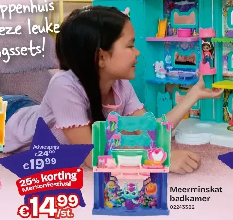 Meerminskat badkamer