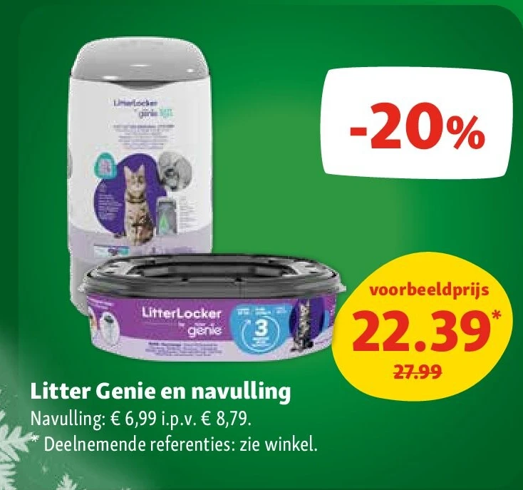 Litter Genie en navulling