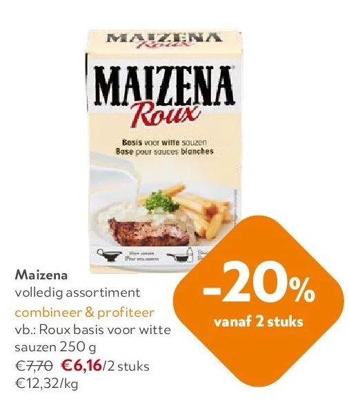 Maizena Roux basis voor witte sauzen 250 g