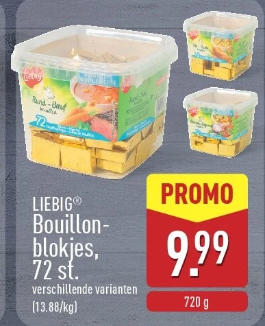 Bouillon­ blokjes, 72st.