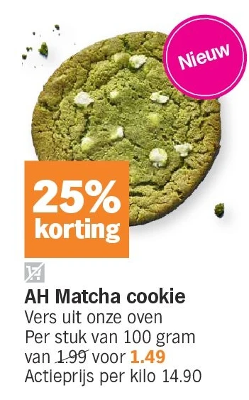 AH Matcha cookie