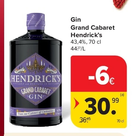 Gin Grand Cabaret Hendrick’s