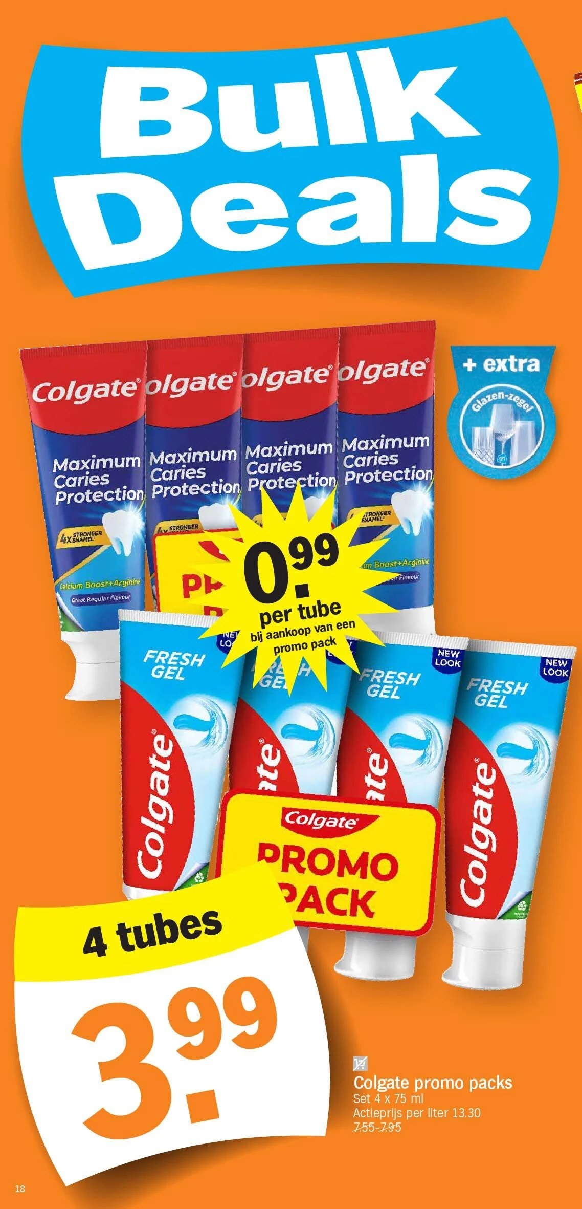 Colgate promo packs