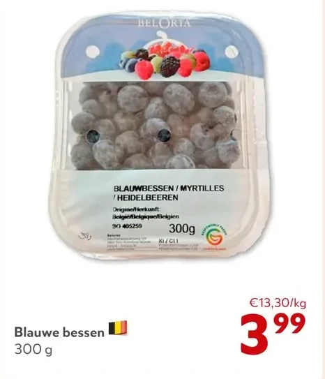 Blauwe bessen