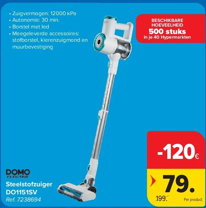 Steelstofzuiger DO1151SV