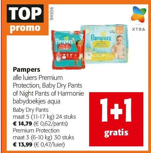 Pampers Baby Dry Pants maat 5 (11-17 kg) 24 stuks