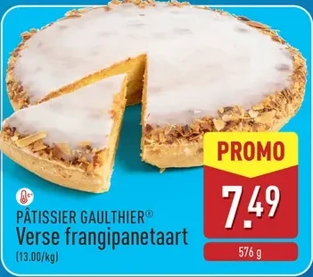 Verse frangipanetaart