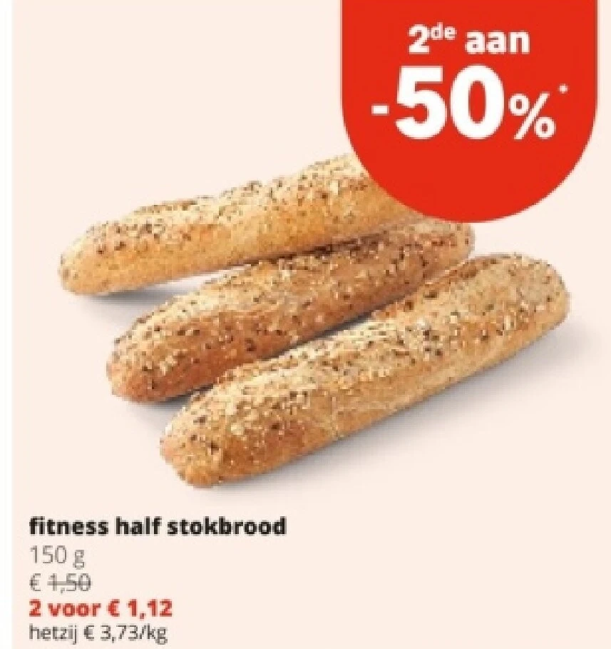 fitness half stokbrood