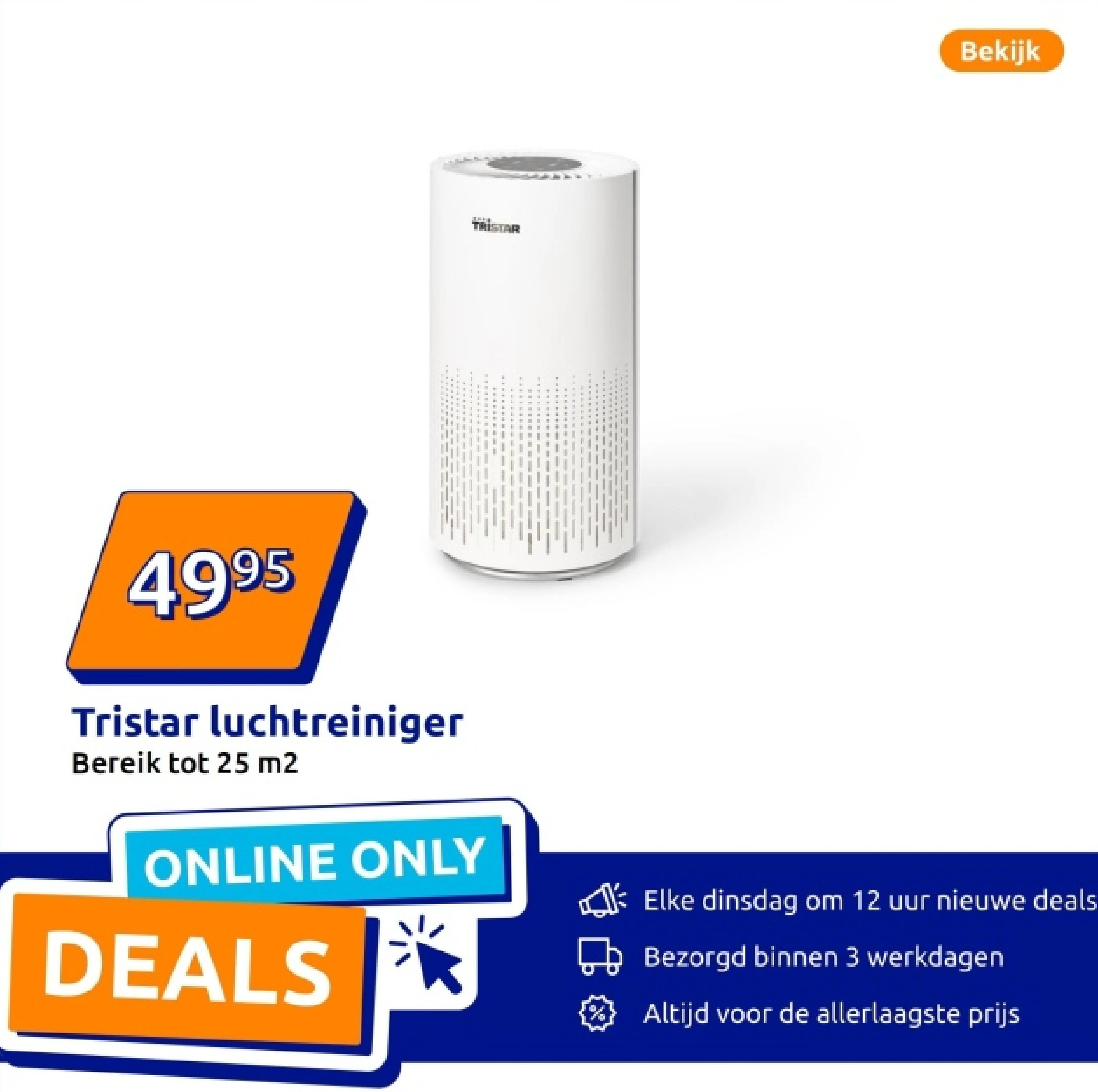 Tristar luchtreiniger
