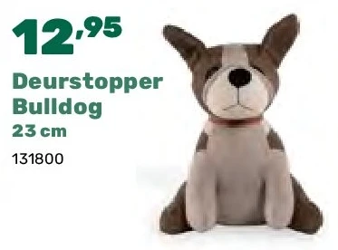 Deurstopper Bulldog 23 cm