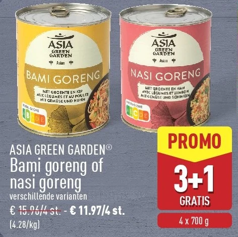 Bami goreng of nasigoreng