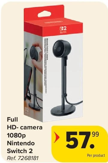 Full HD- camera 1080p Nintendo Switch 2