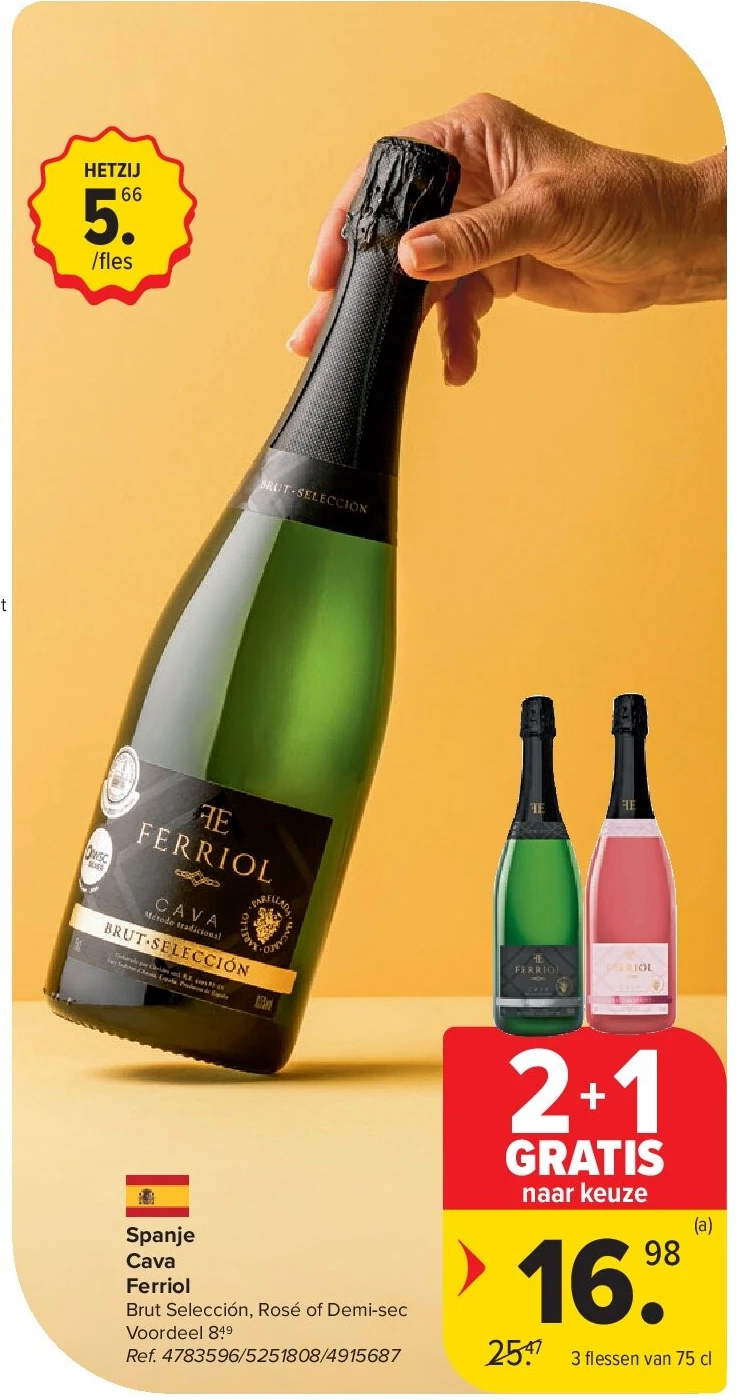 Spanje Cava Ferriol