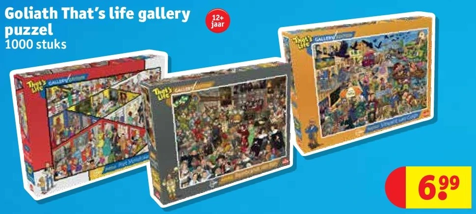 Goliath That’s life gallery puzzel