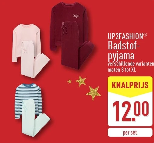 Badstof pyjama