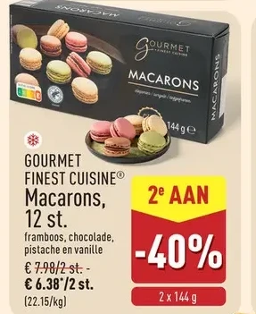 Macarons, 12 st.