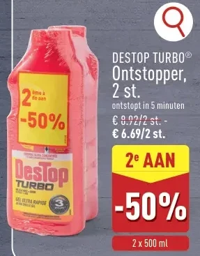 Ontstopper, 2 st.