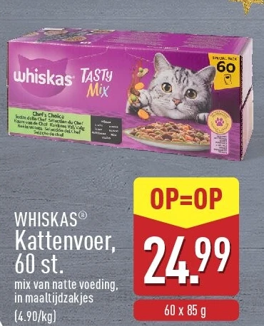 Kattenvoer, 60st.